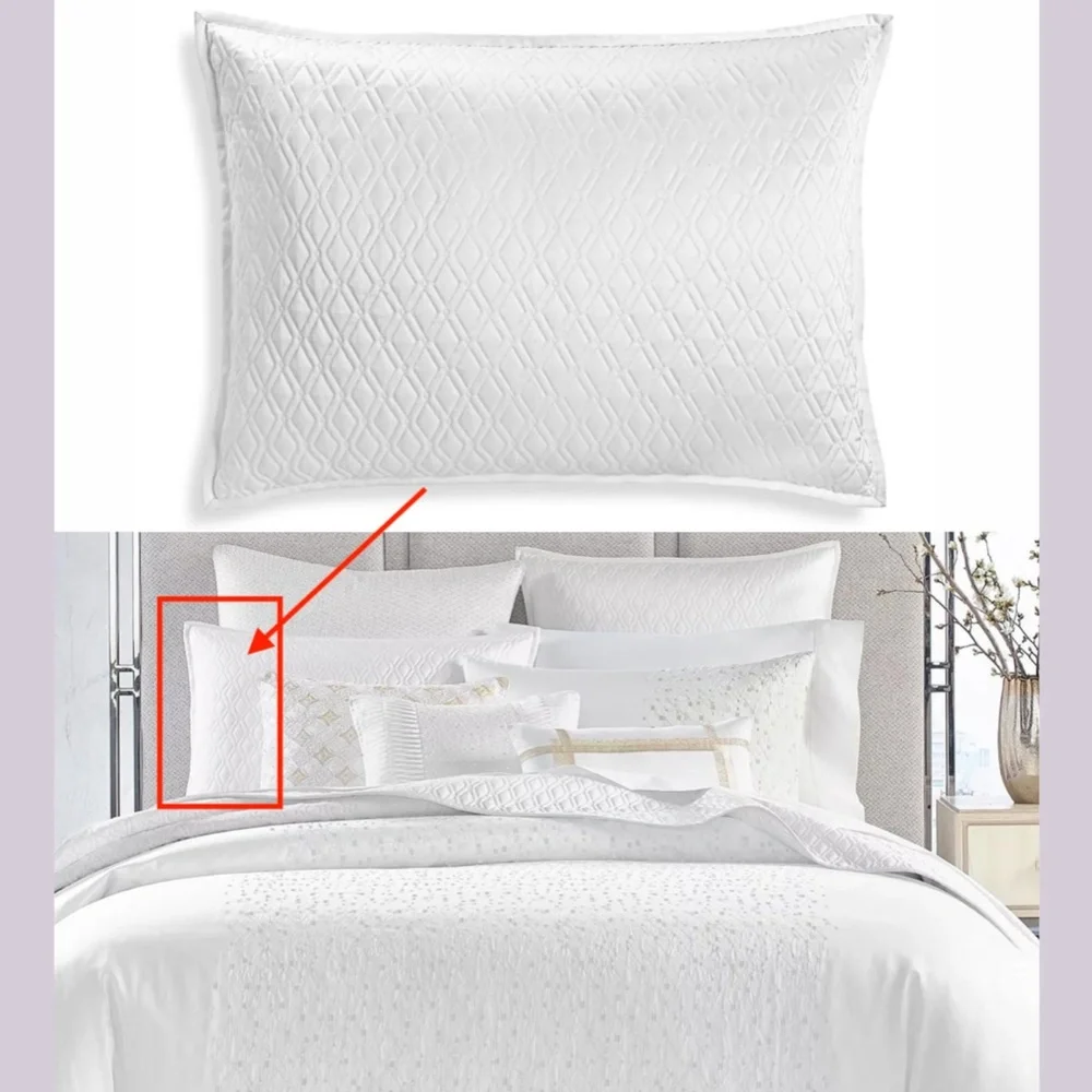 NIB $135 [ 1 King ] Quilted‎ Pillow Sham for Hotel Collection Intersect